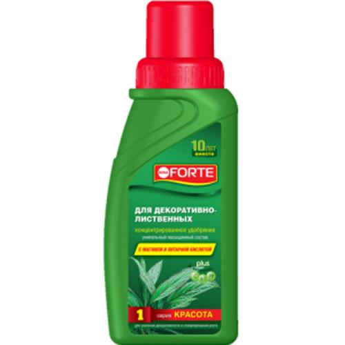 Бона Форте для декоративно-лиственных. 250мл.